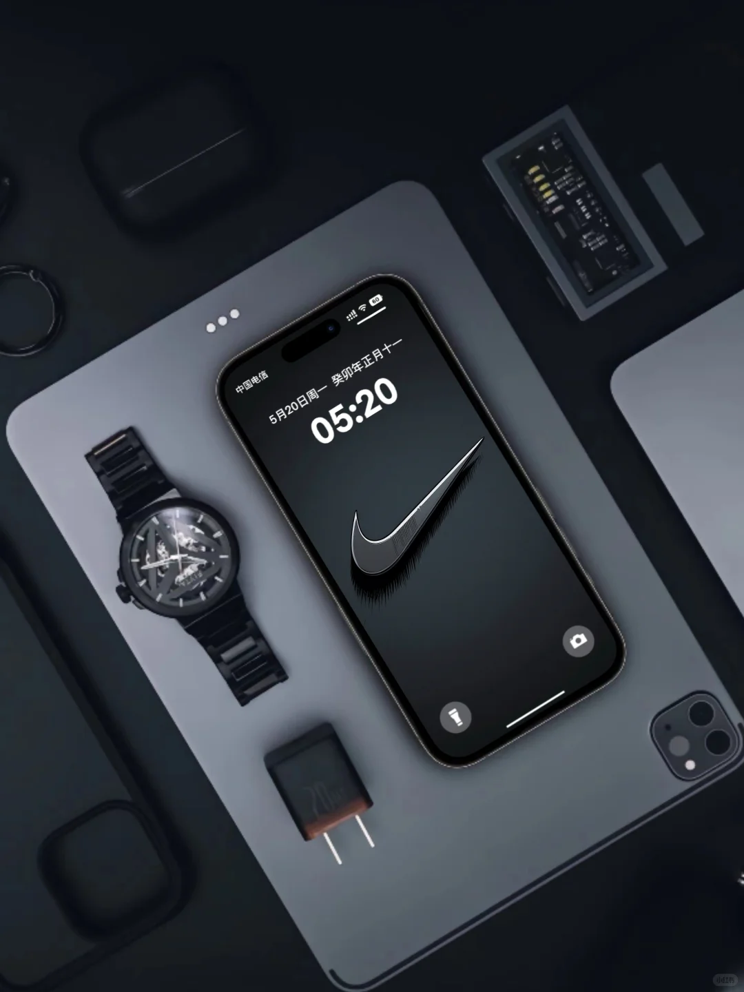 黑色系壁纸×Just do it