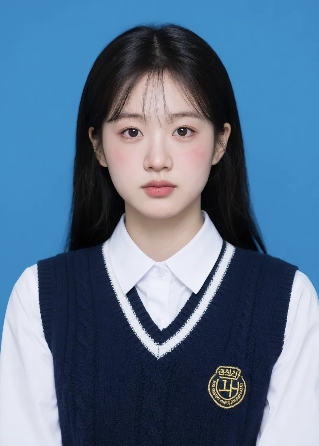 本女大宣布这是我拍过最绝的证件照✨