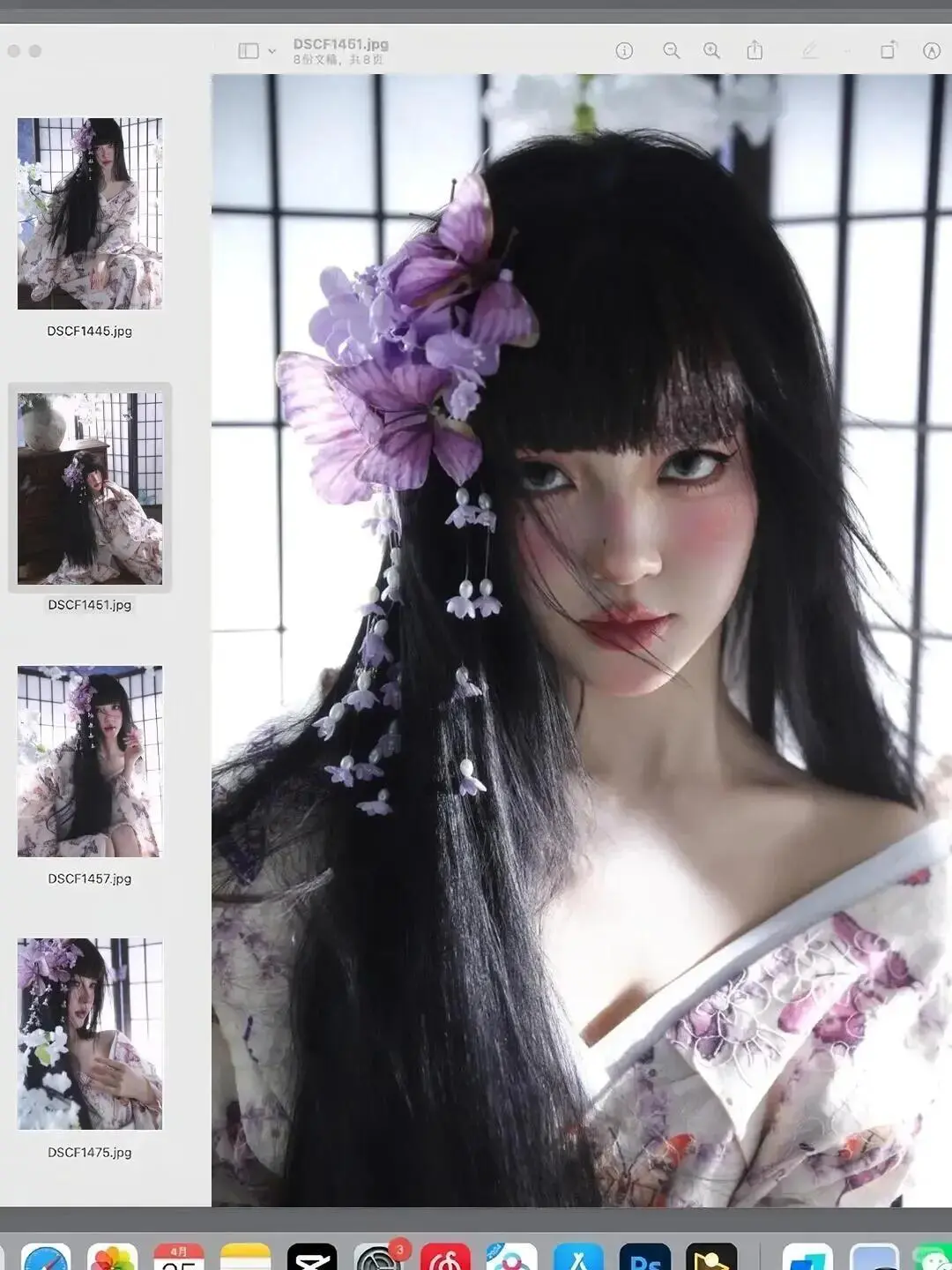 东莞超多人拍的💕恶女花魁写真⚔️美死了