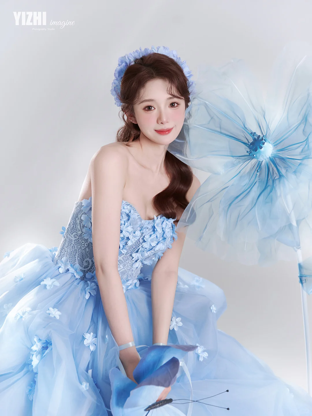 天呐‼️在石家庄拍到了一眼沦陷的梦中情纱🩵