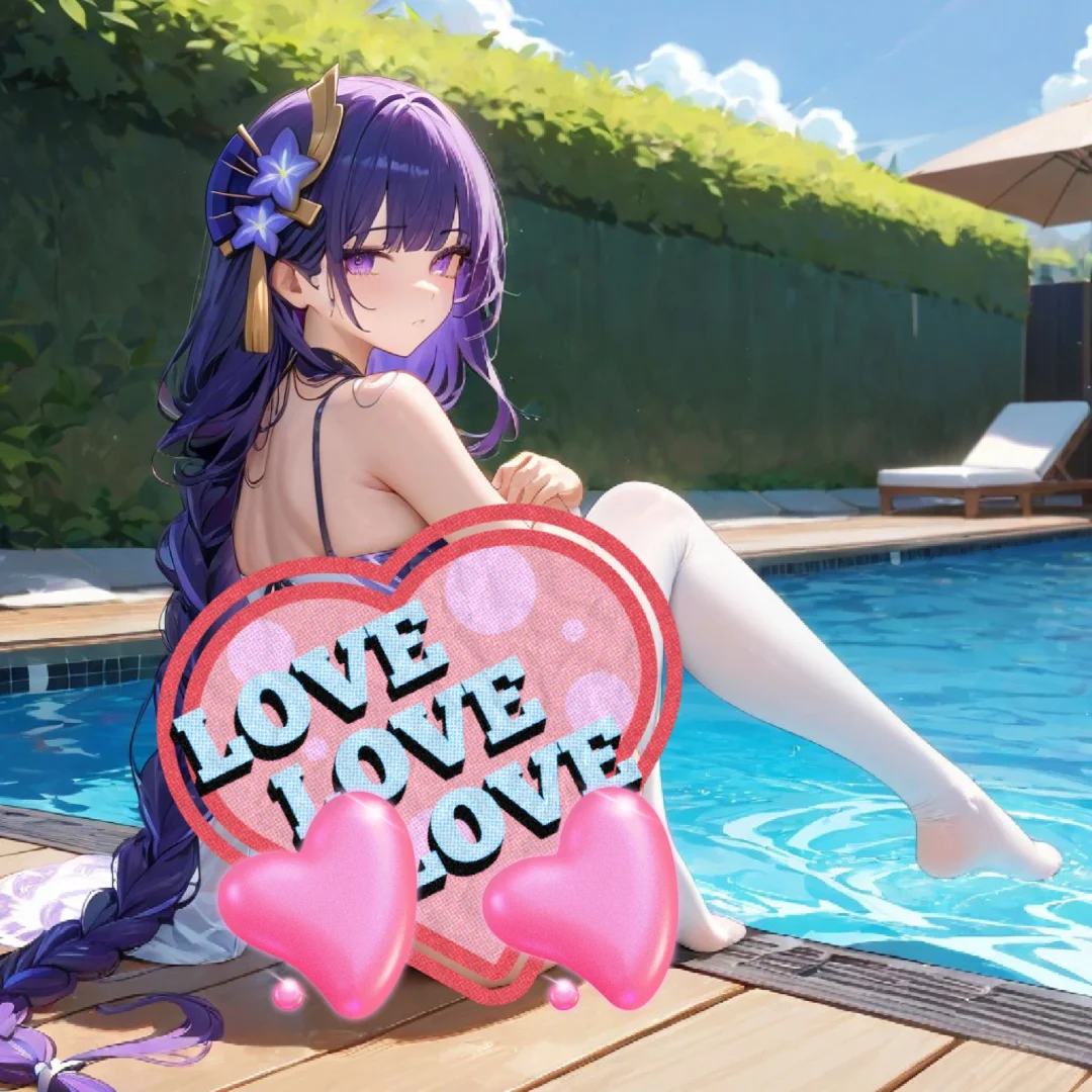 原神｜雷电将军泳装