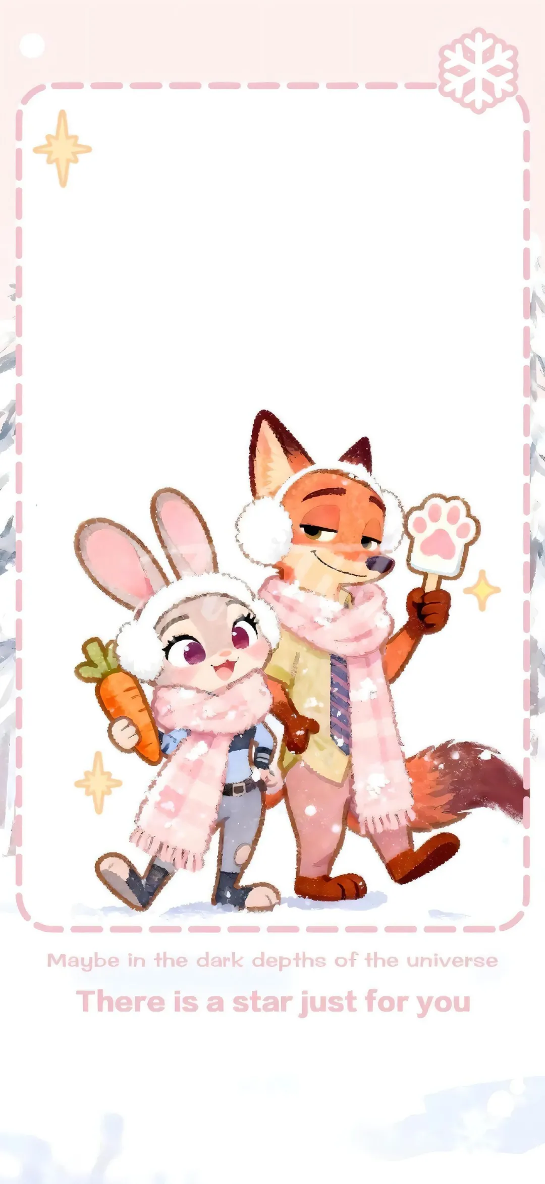 冬天雪景壁纸.尼克朱迪壁纸