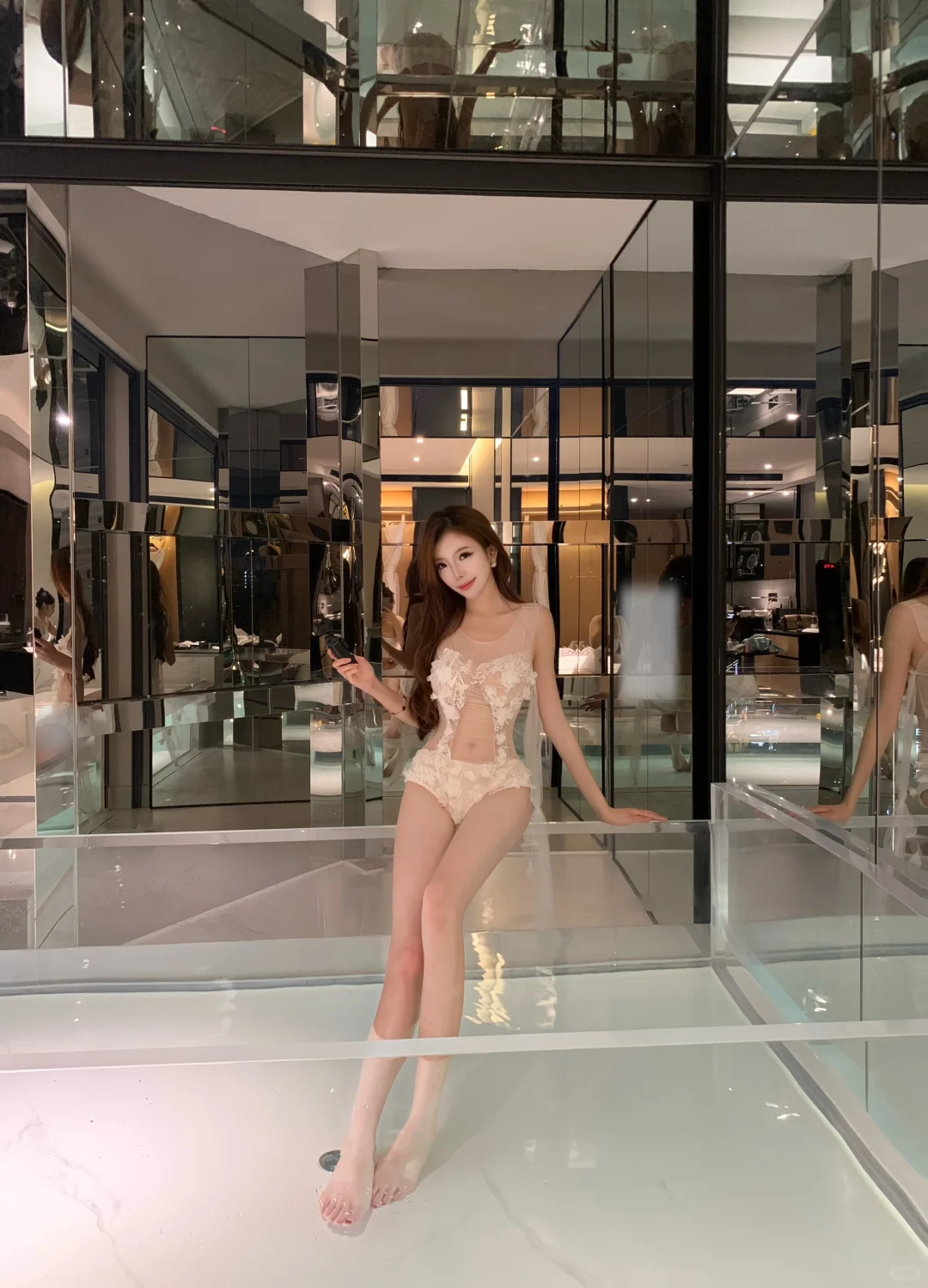 🤍All white 纯欲泳衣分享🩱