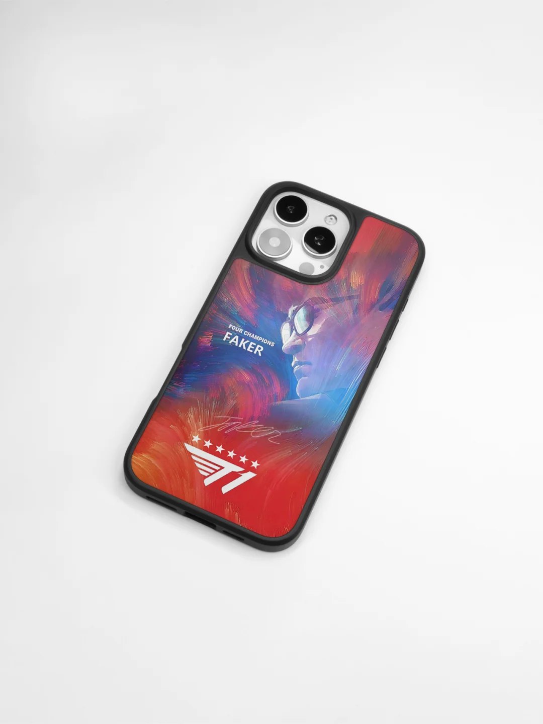 六星 T1Faker壁纸定制成手机壳，太帅了😍