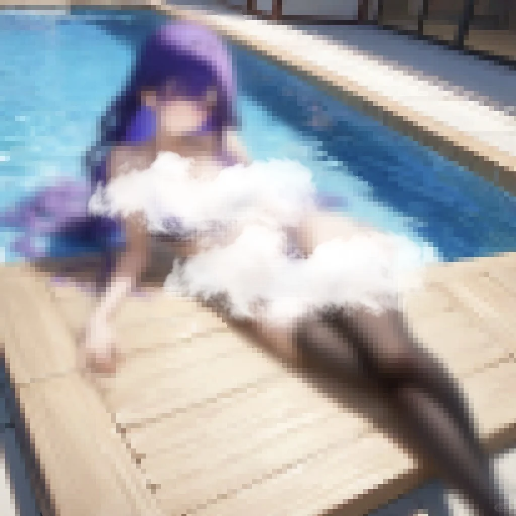 原神｜雷电将军泳装