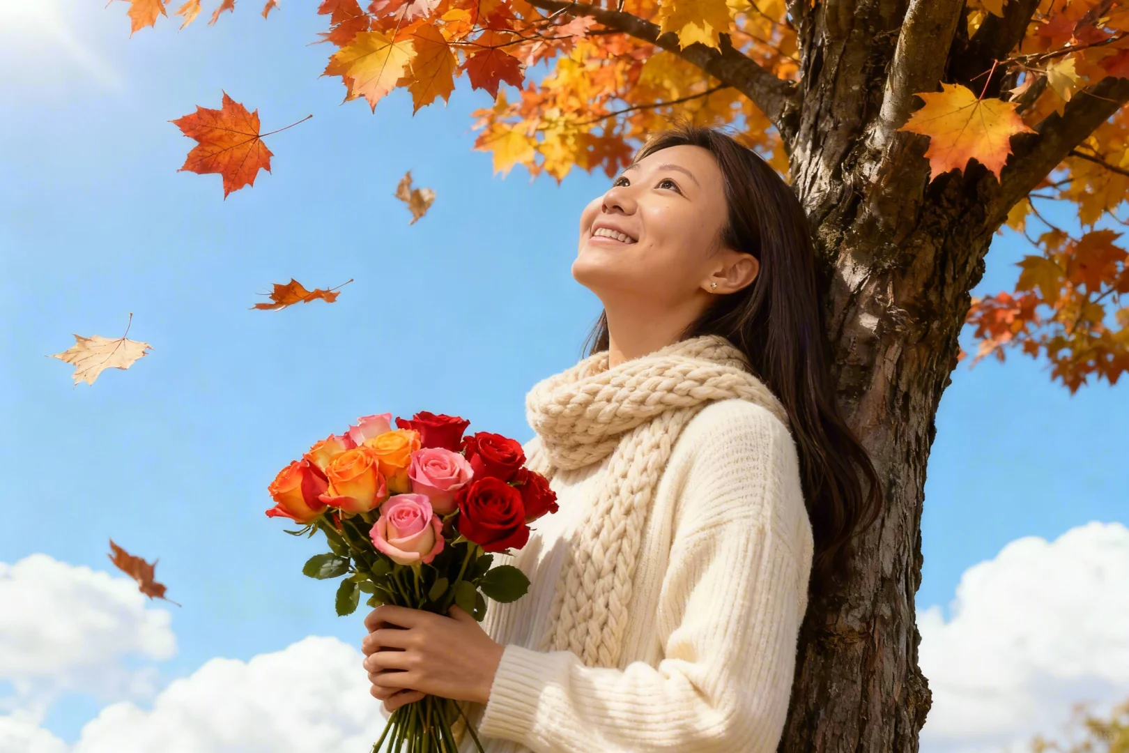 谁懂啊！用 AI 拍秋日写真(含指令欢迎返图)