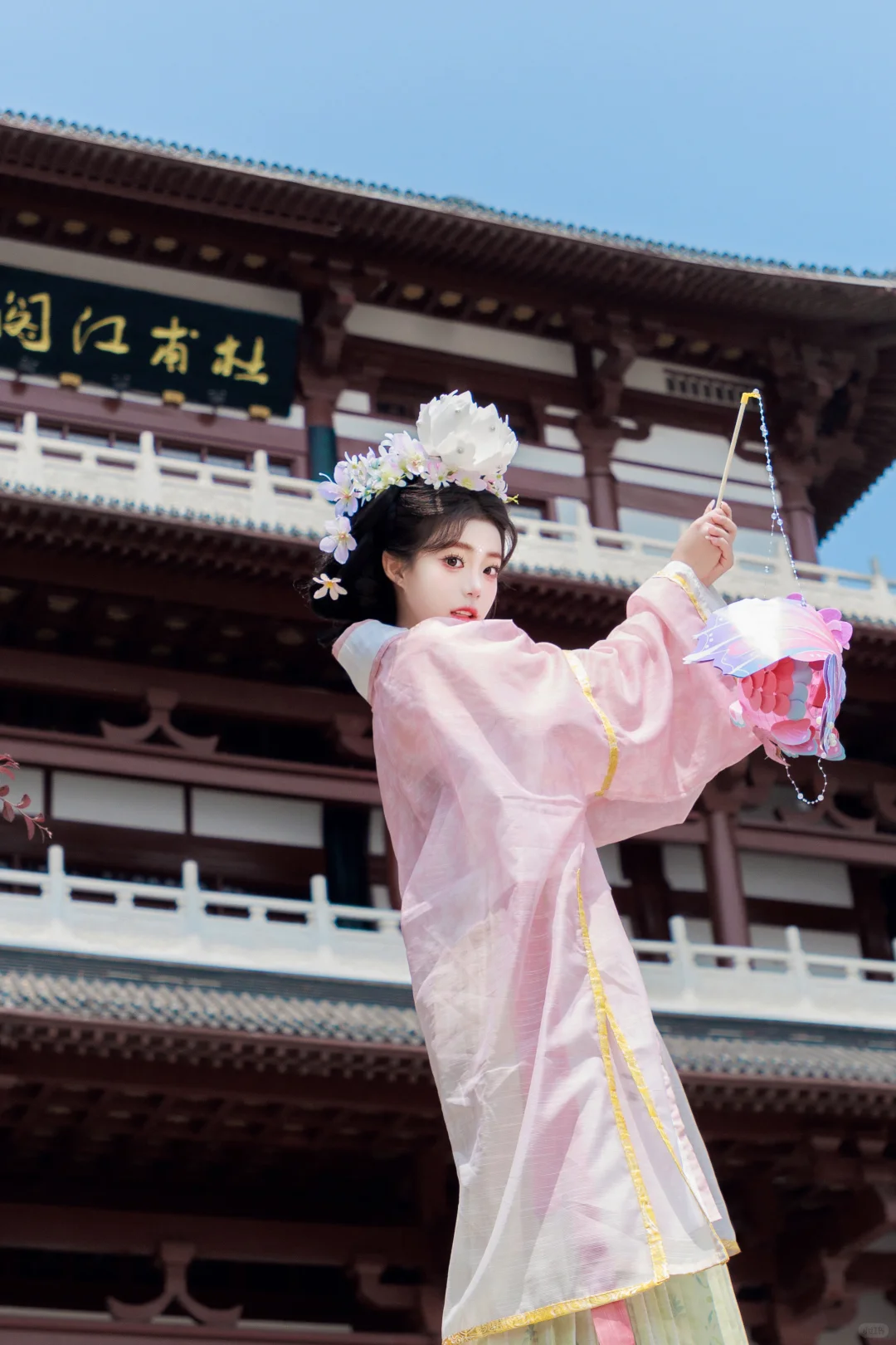 长沙写真｜阳光下的古风美少女