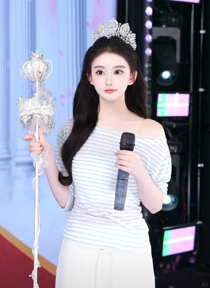 像那种美少女选举的冠军，选美公主