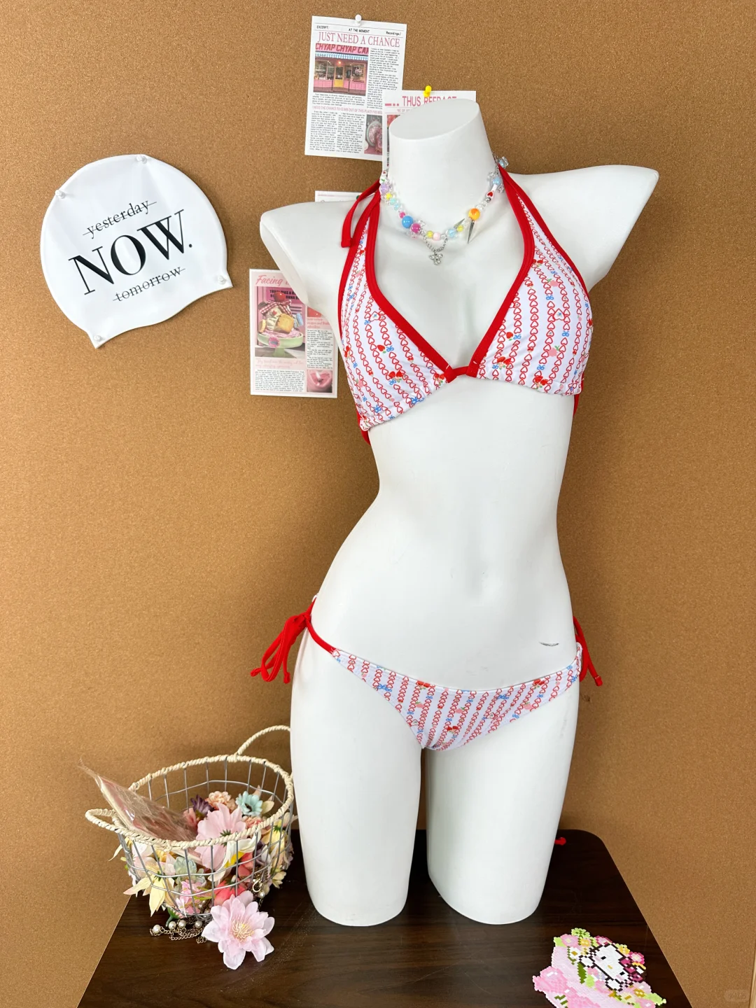 这件泳衣真的太太太可爱了～