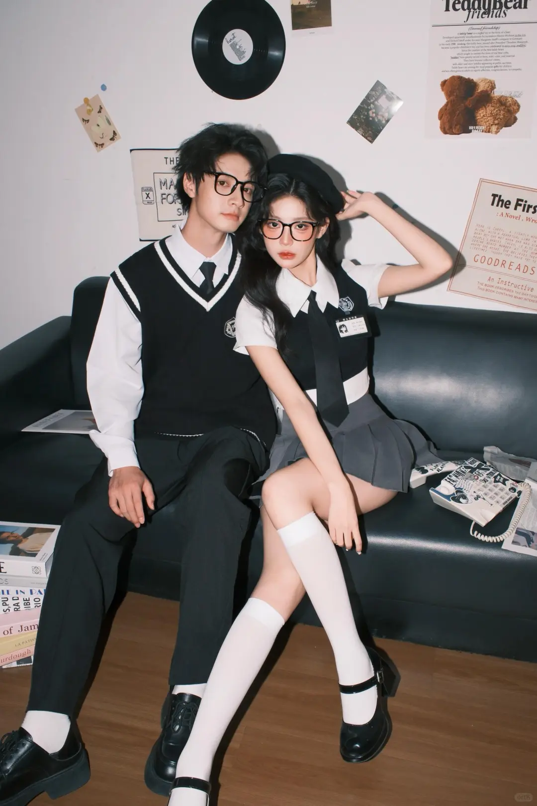 学校里那一对势均力敌的情侣👓