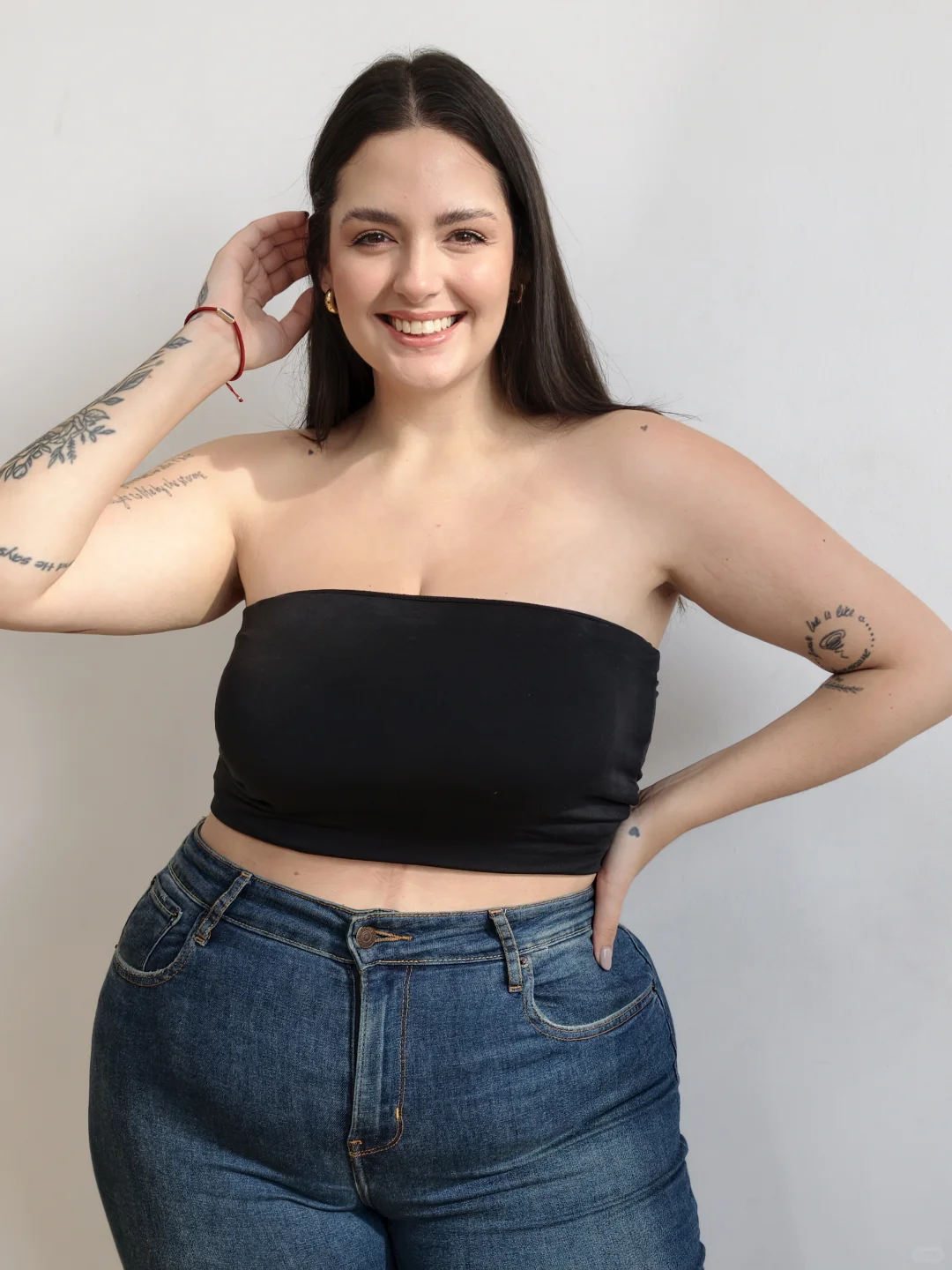 哇，超美的大码模特