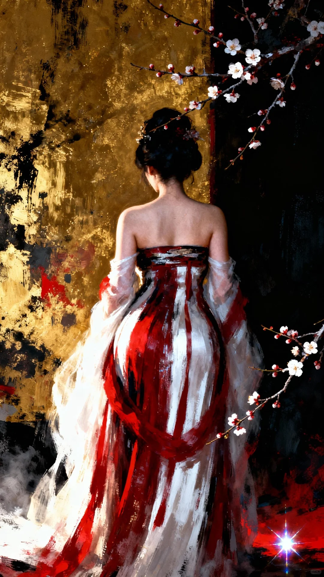 AI壁纸|梅花幽怜