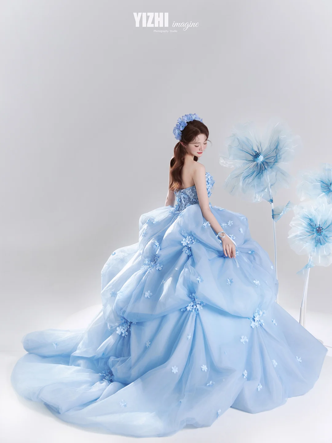 天呐‼️在石家庄拍到了一眼沦陷的梦中情纱🩵