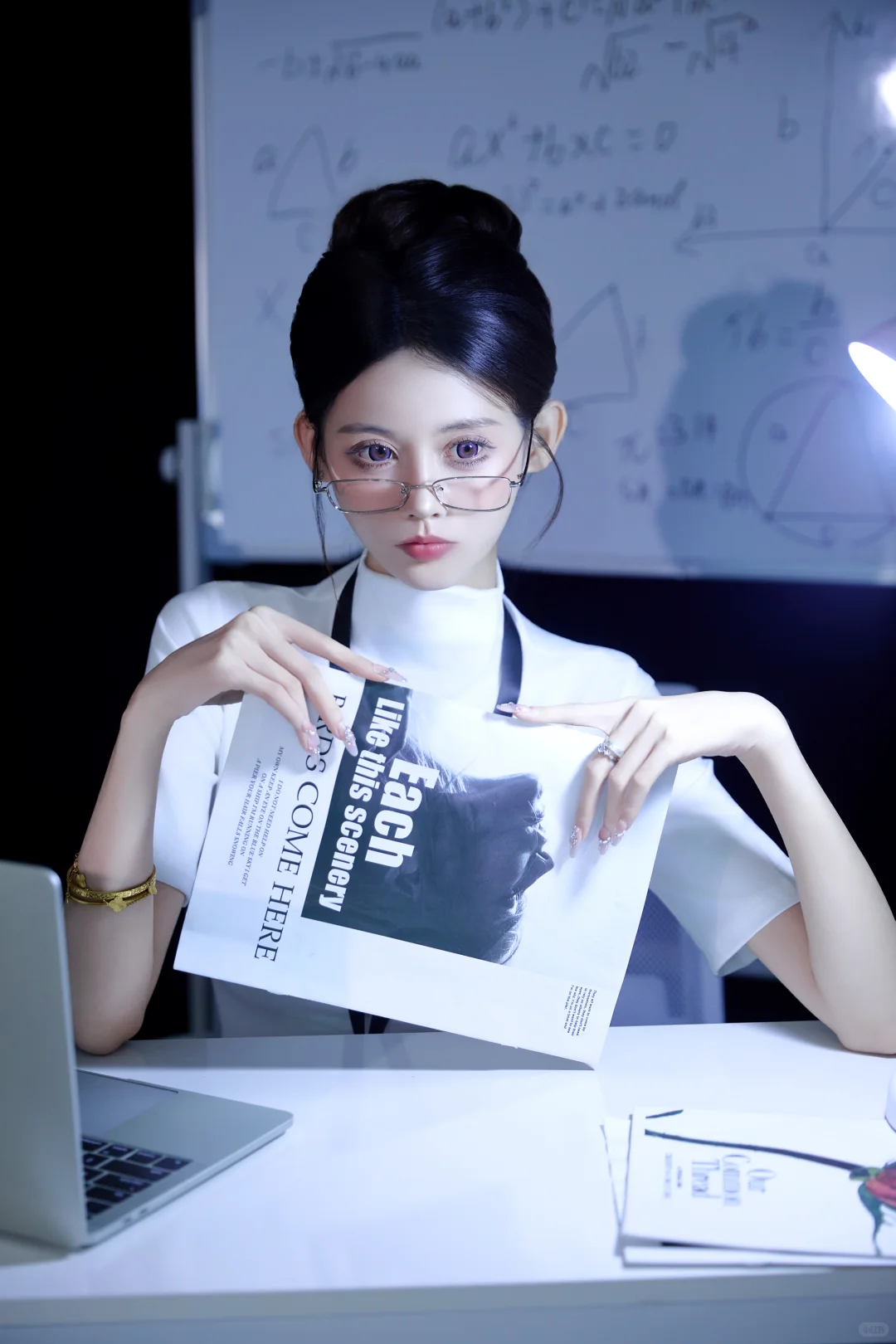 麻辣女教师🔥💻办公室海妖风丨御姐写真