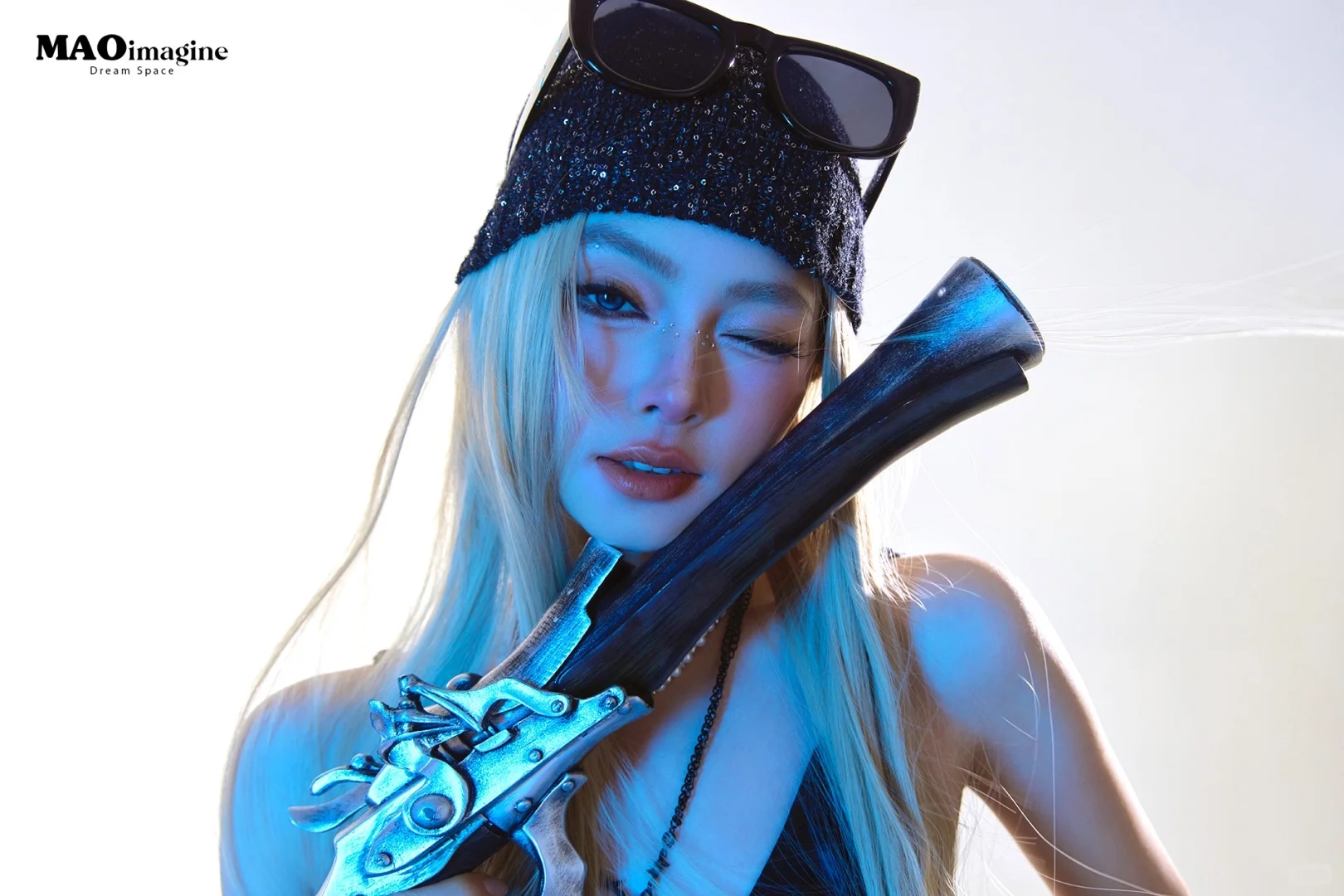 15个辣妹动作📸未来感💎女枪手 | 韩杂 |