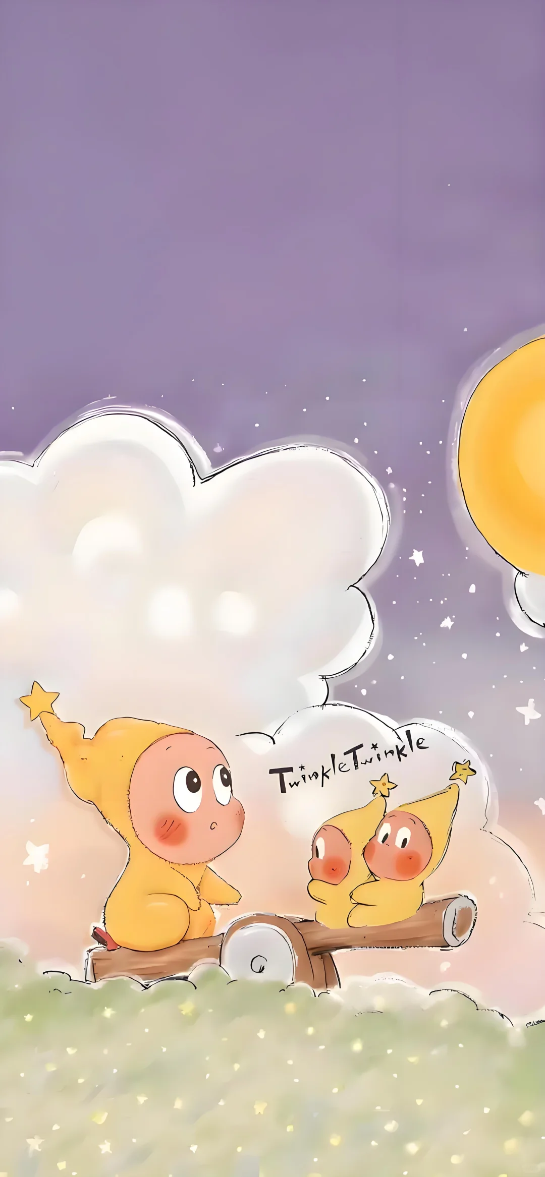 超治愈星星人手机壁纸分享