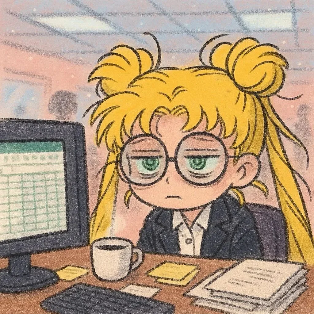 美少女系列之上班哪有不疯的 😵‍💫😵‍💫