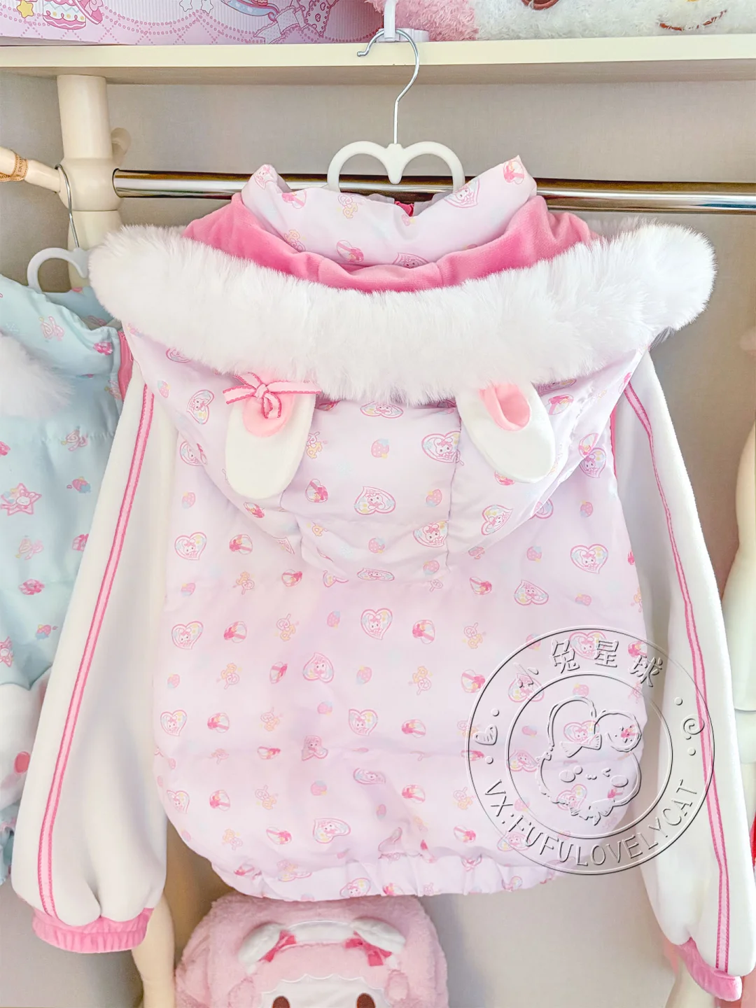 好萌…超多老婆蹲的萌萌兔粉色款已经上线！！