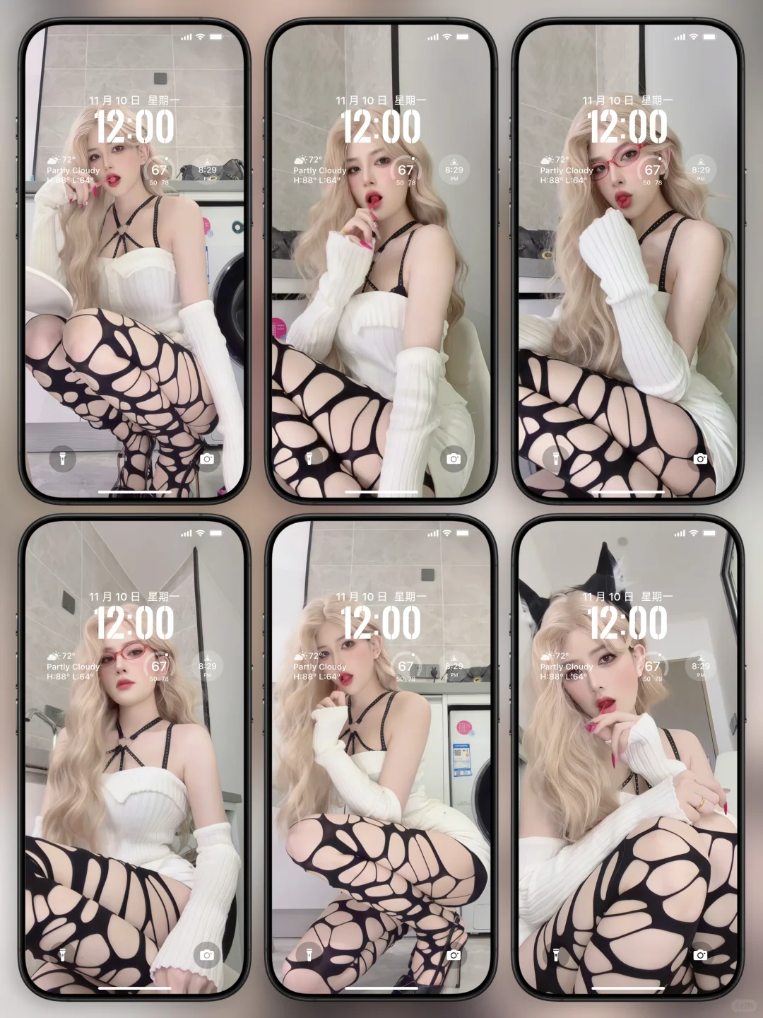 高级感拉满的一组手机锁屏壁纸丨简介拿图