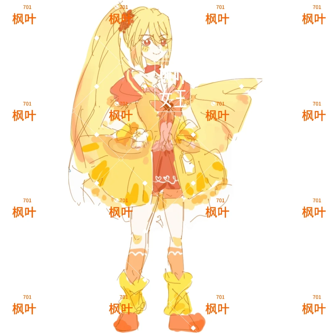 登场第二位橙色的光之美少女