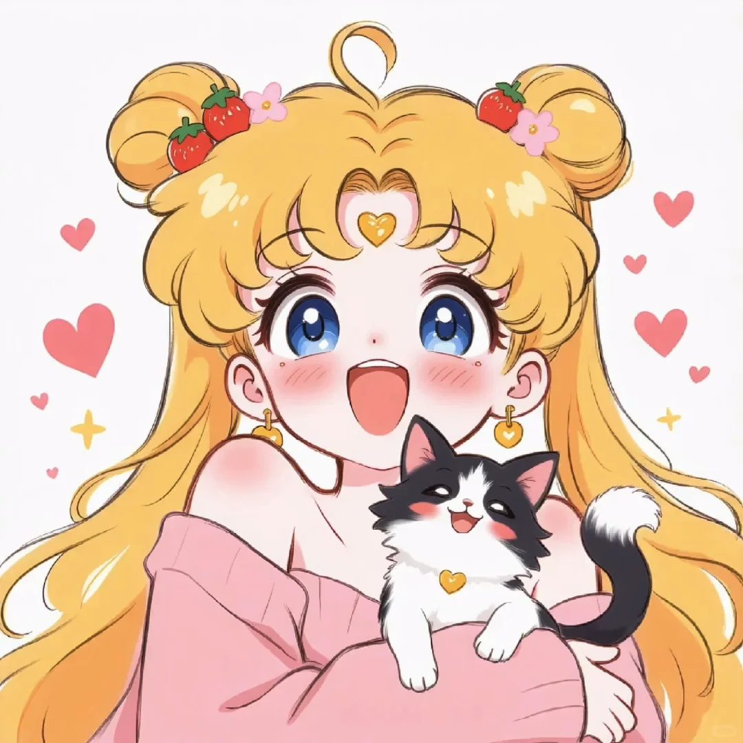 💖美战与奶喵，甜度超标の治愈日常✨