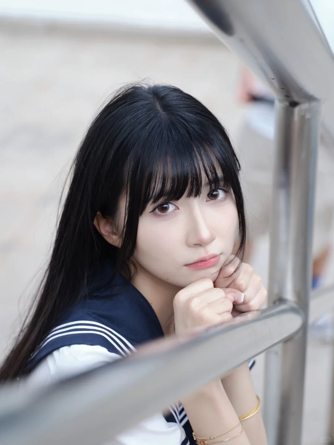 夏末与水手服美少女🧸