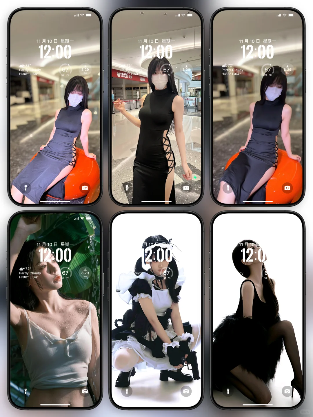 高级感拉满的一组手机锁屏壁纸丨简介拿图