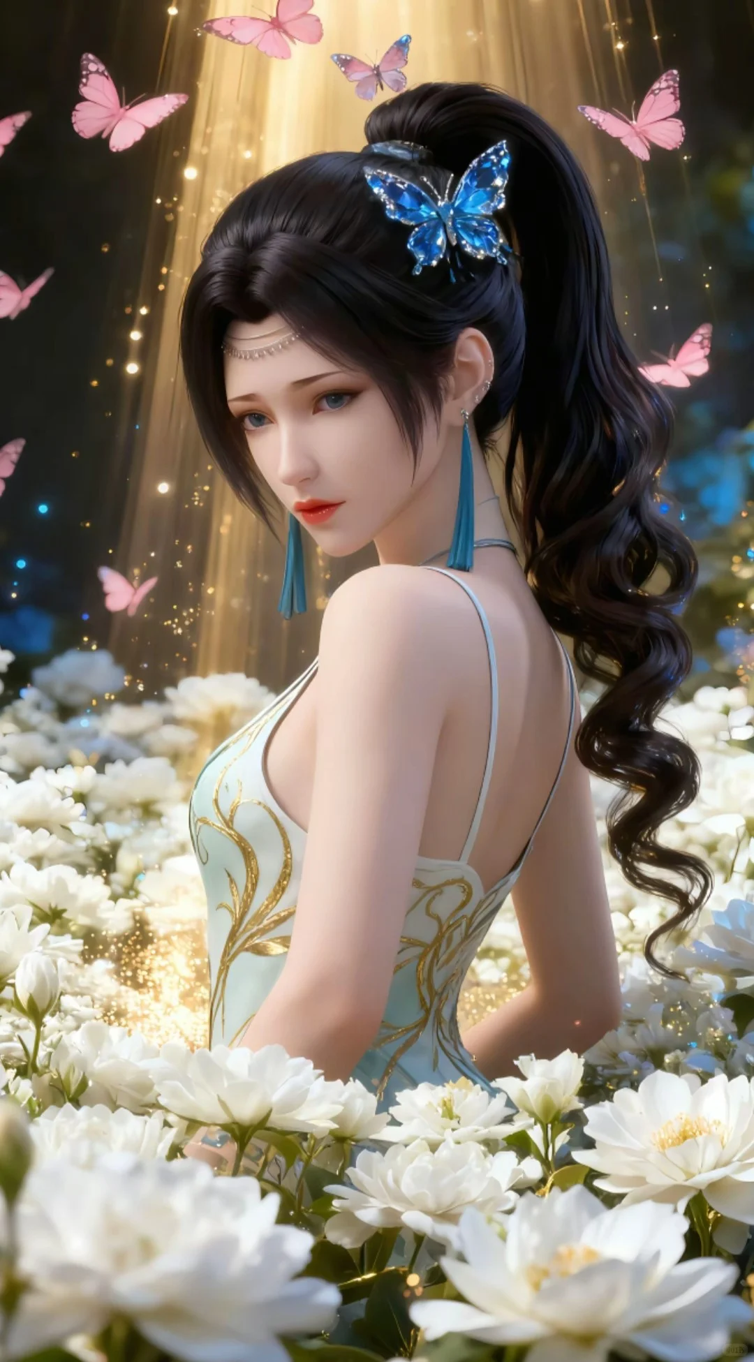 国漫女神性感穿搭对比，好身材大长腿高颜值