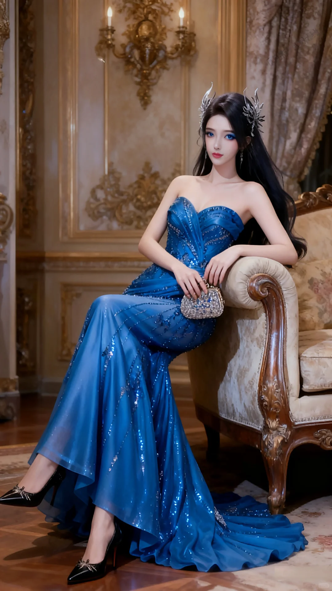 国漫女神穿上现代装阿银