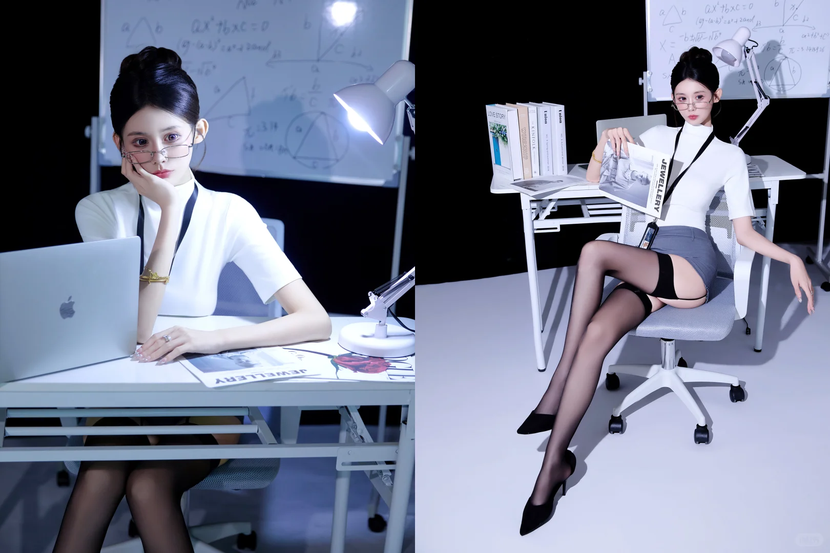 麻辣女教师🔥💻办公室海妖风丨御姐写真