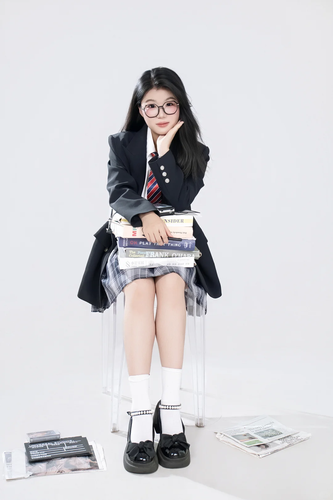 📚学院风写真｜在知识与风格的交界，当文艺生