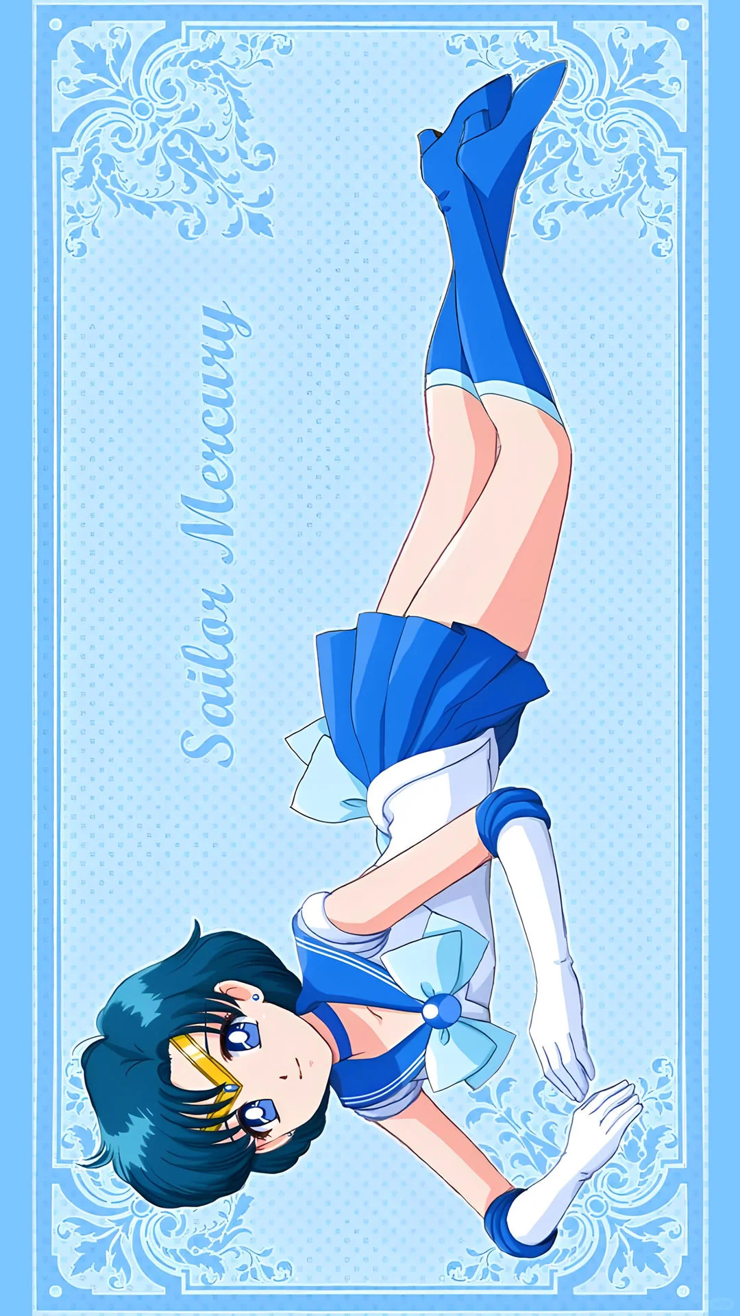 美少女战士丨学霸锦鲤水星逢考必过卡通壁纸