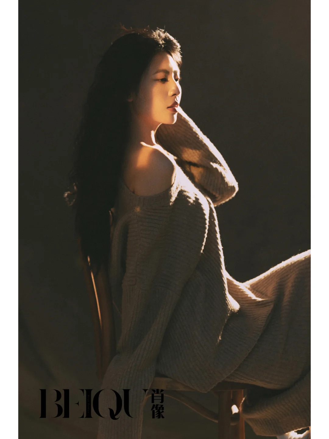 温柔风光影毛衣肖像照🔥氛围感绝了