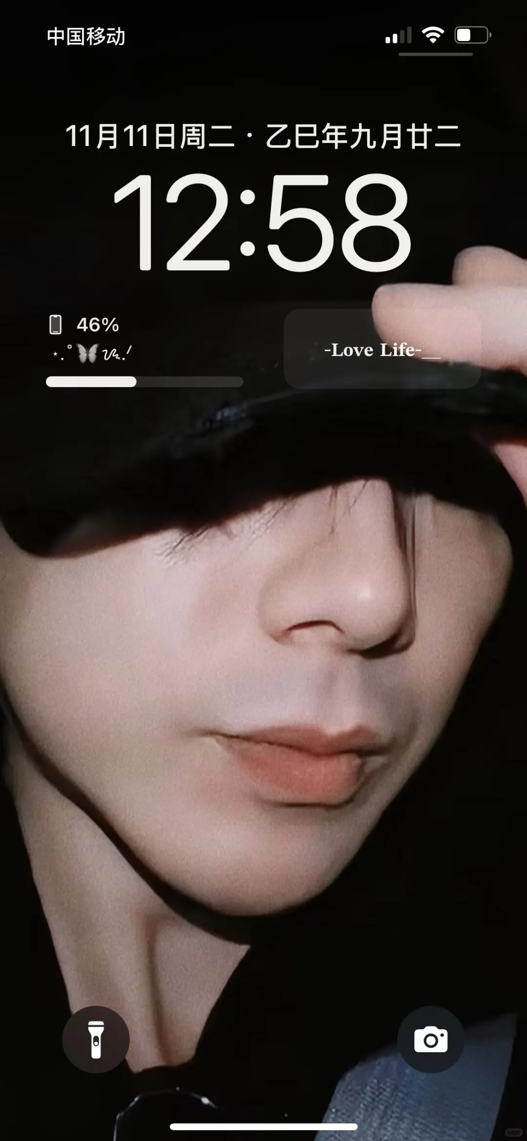 被这个壁纸帅到了！😭😭😭