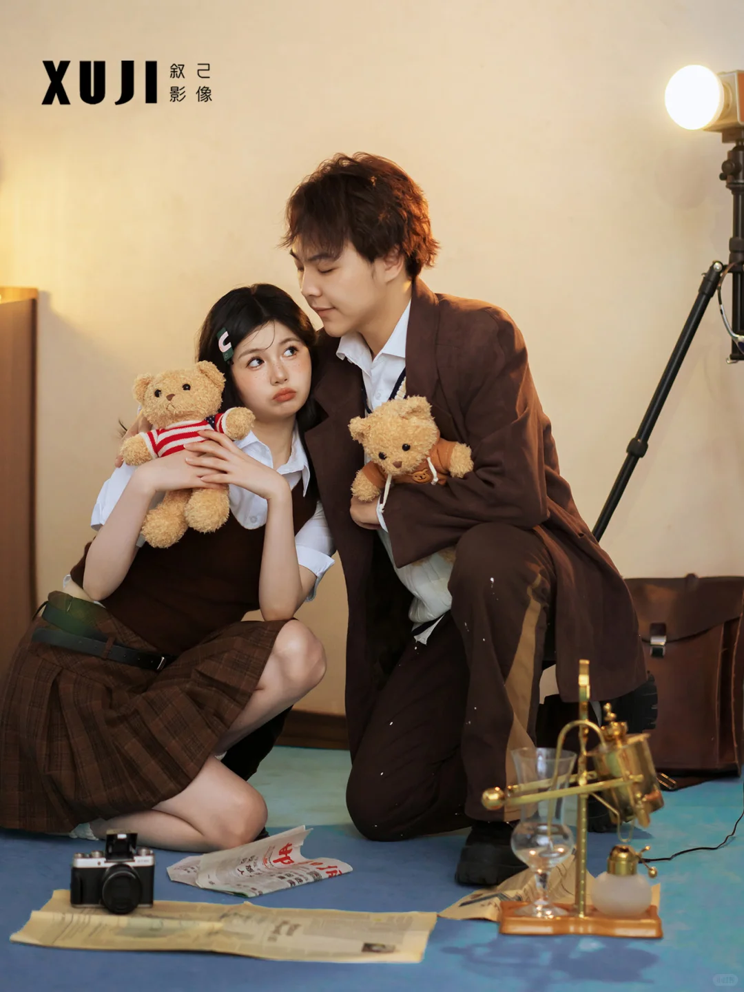 美式JK太上头了！男女主真的适配‼️