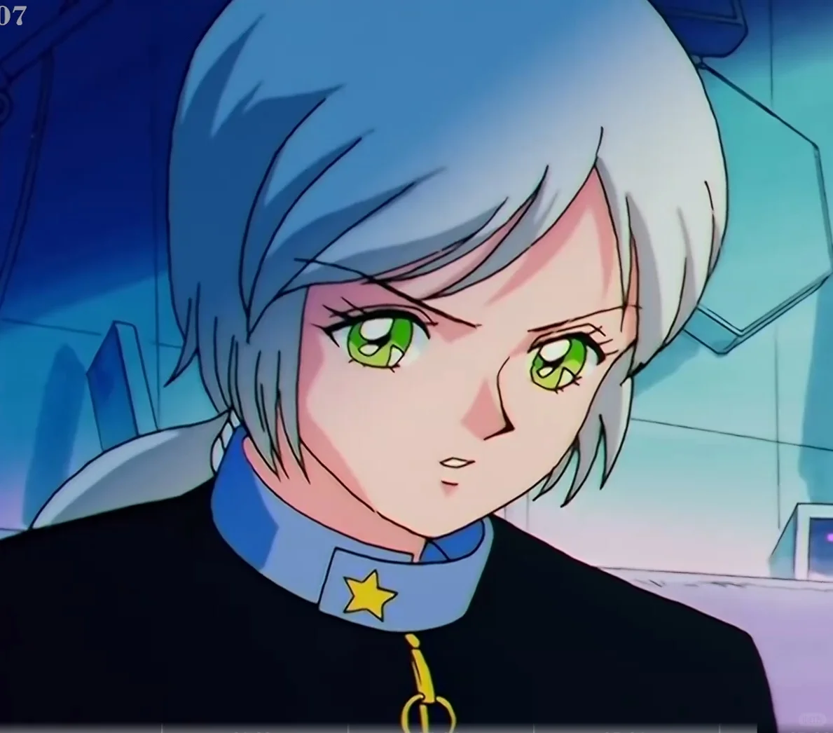 重刷美少女战士第五季，一眼爱上这个白毛了