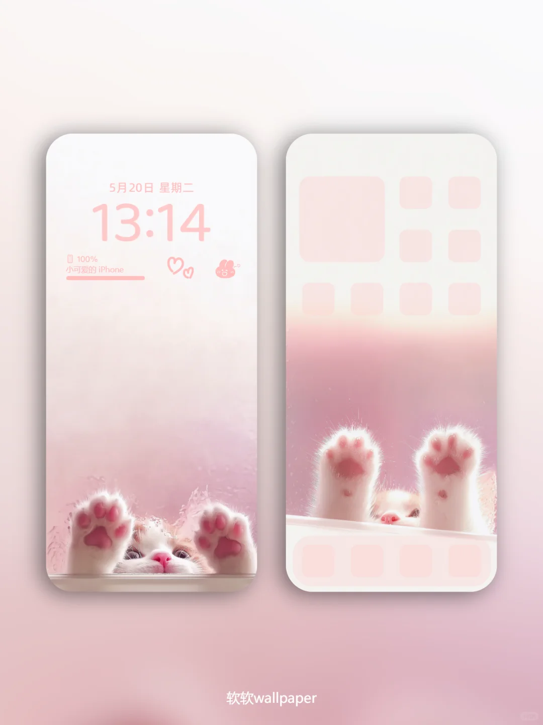 粉雾里的软爪爪🐾 萌化了我的心！