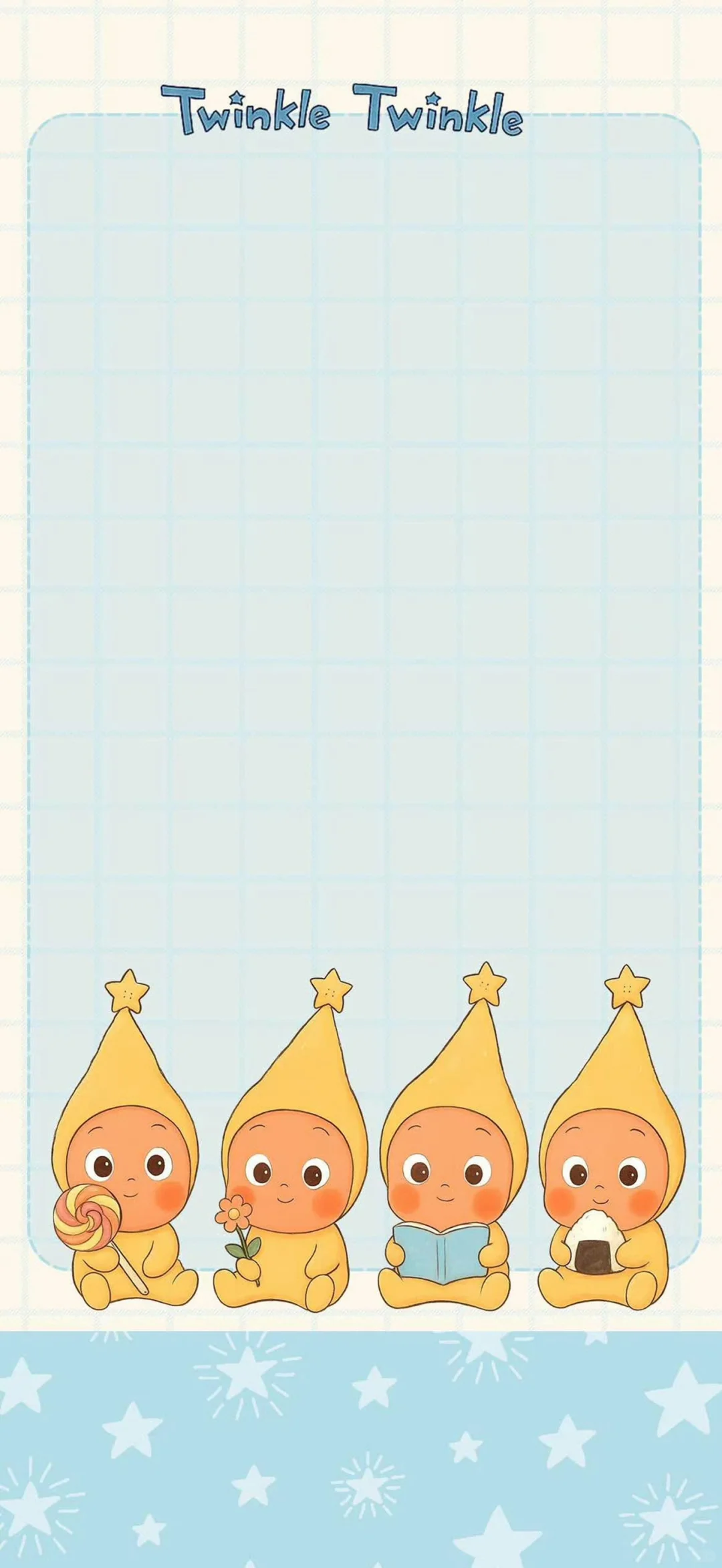 泡泡玛特星星人壁纸.治愈系文字壁纸