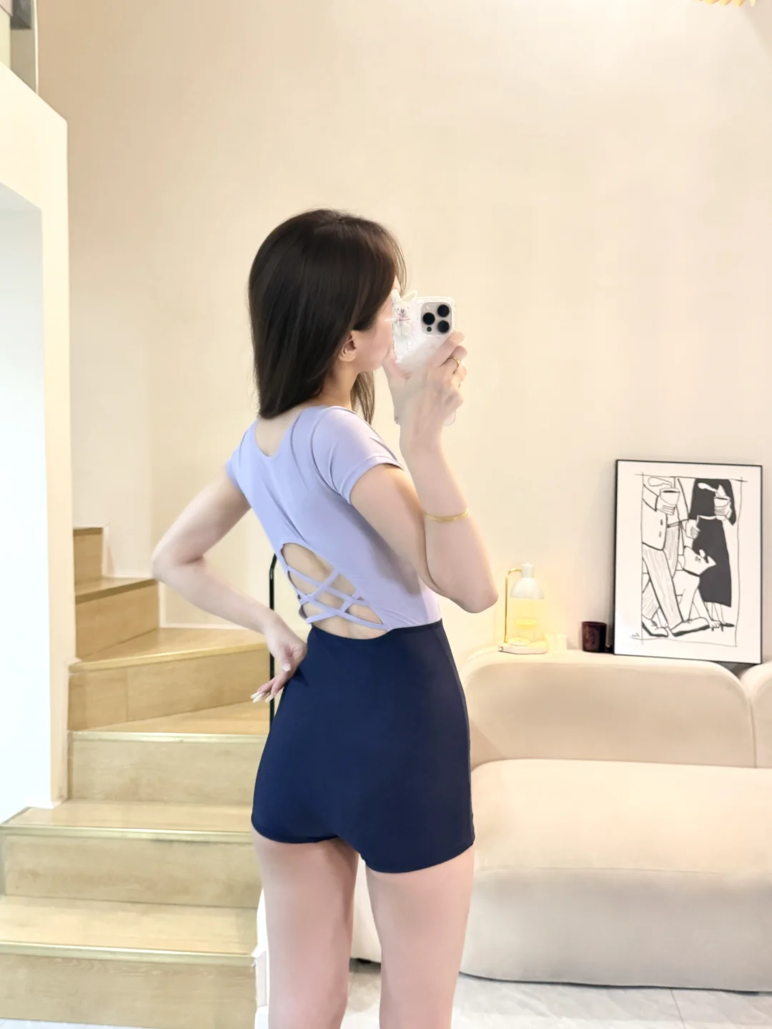 基础款泳衣竟然有这样的背！