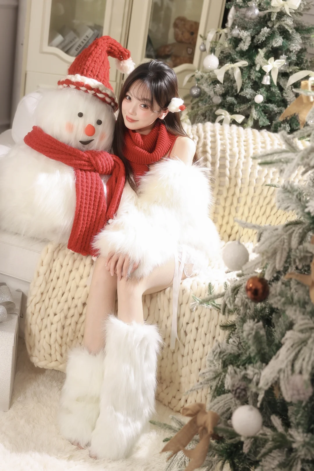 我的那个笨蛋女朋友⛄️跟小雪人一样可爱