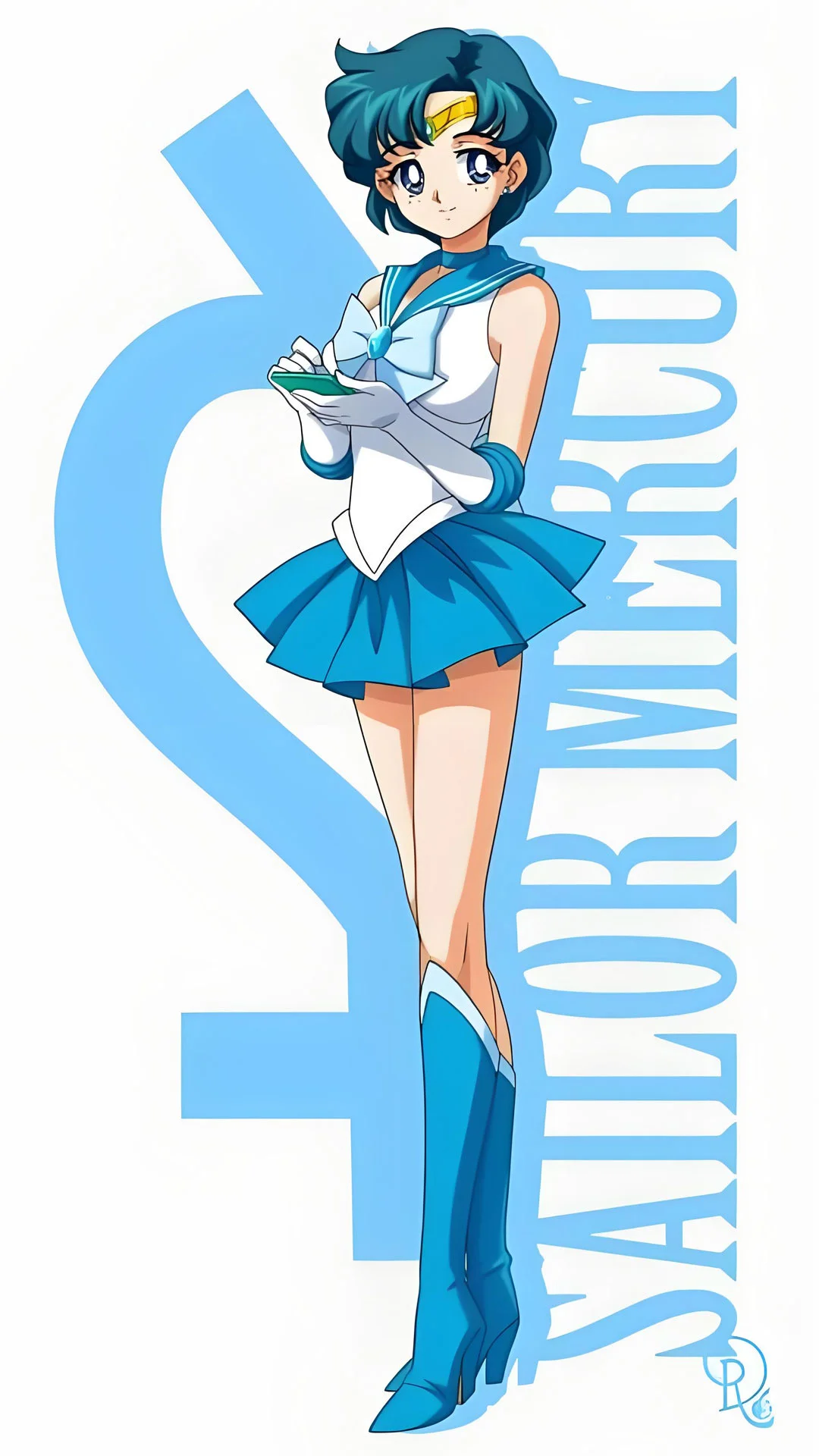 美少女战士丨学霸锦鲤水星逢考必过卡通壁纸