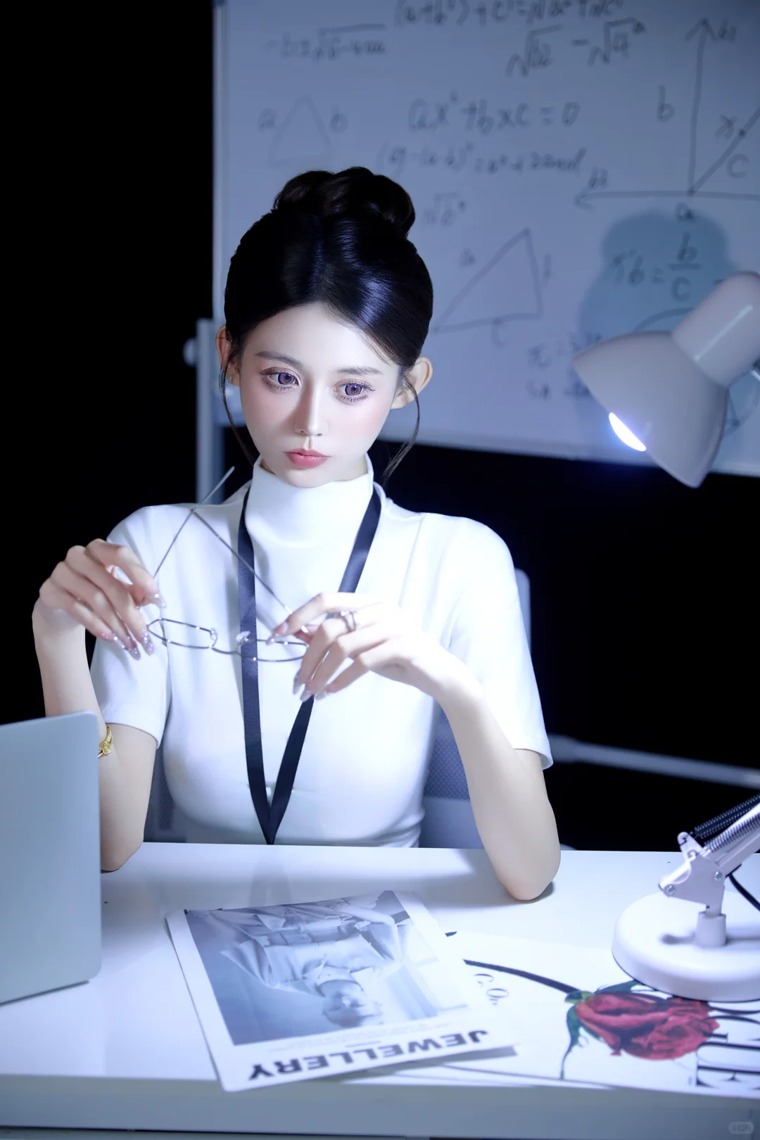 麻辣女教师🔥💻办公室海妖风丨御姐写真