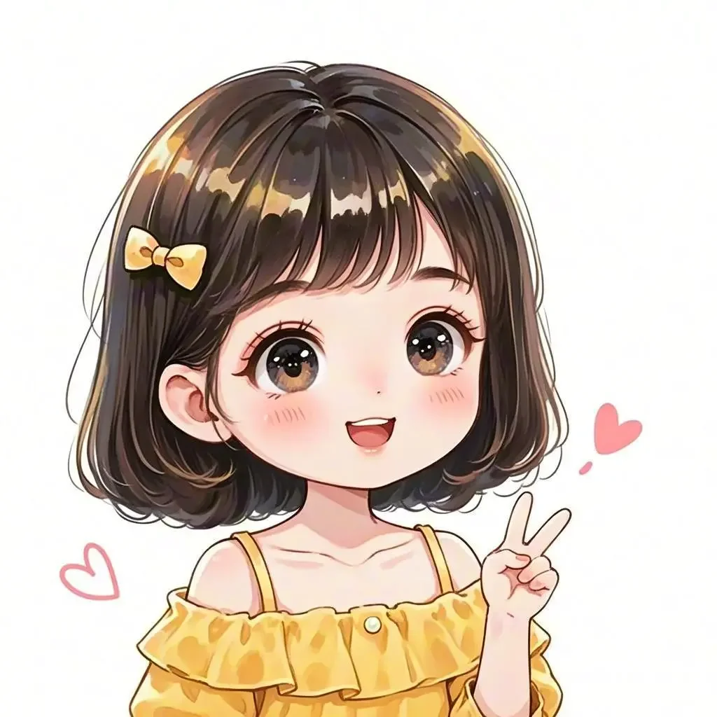 绝美！甜到心里的女孩头像