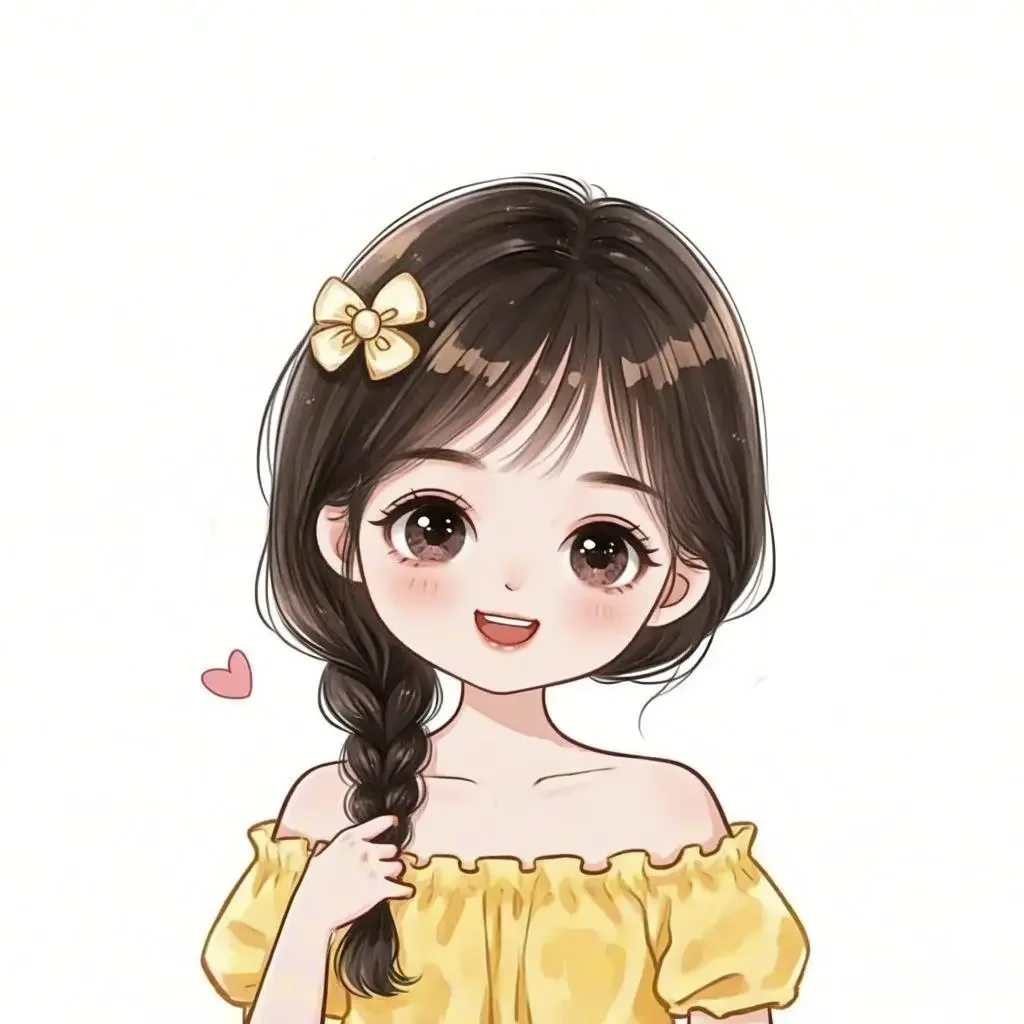 绝美！甜到心里的女孩头像