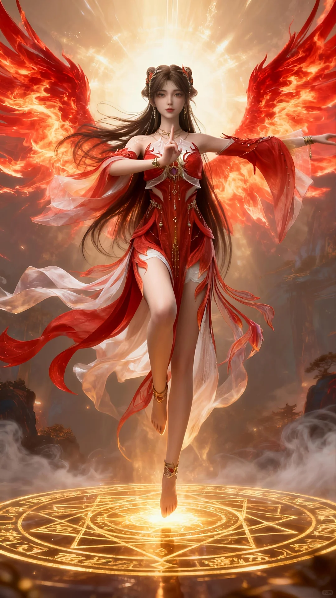 天神境火灵儿战斗姿态🔥🔥🔥