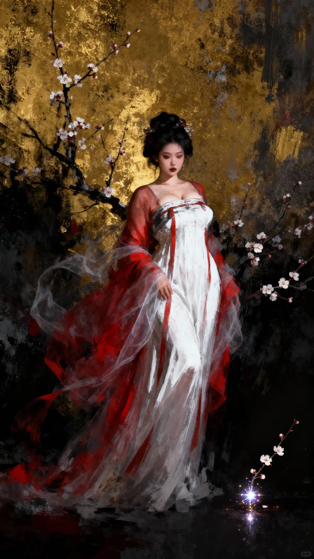 AI壁纸|梅花幽怜