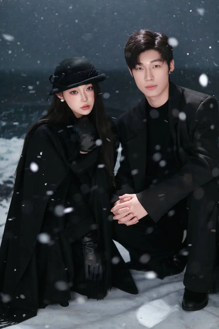 雪国恋人的写真｜把爱情帧成浪漫海报