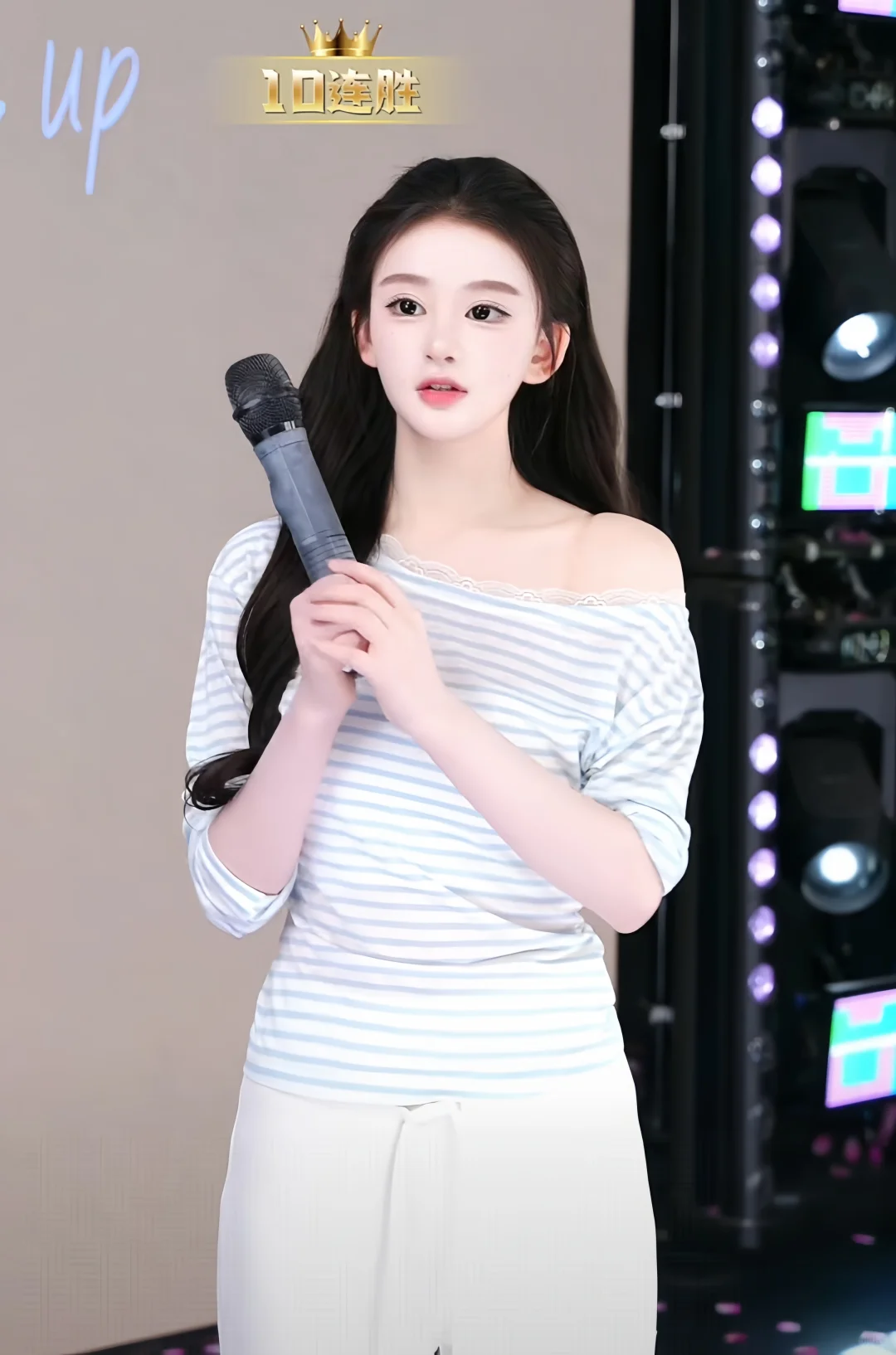 像那种美少女选举的冠军，选美公主