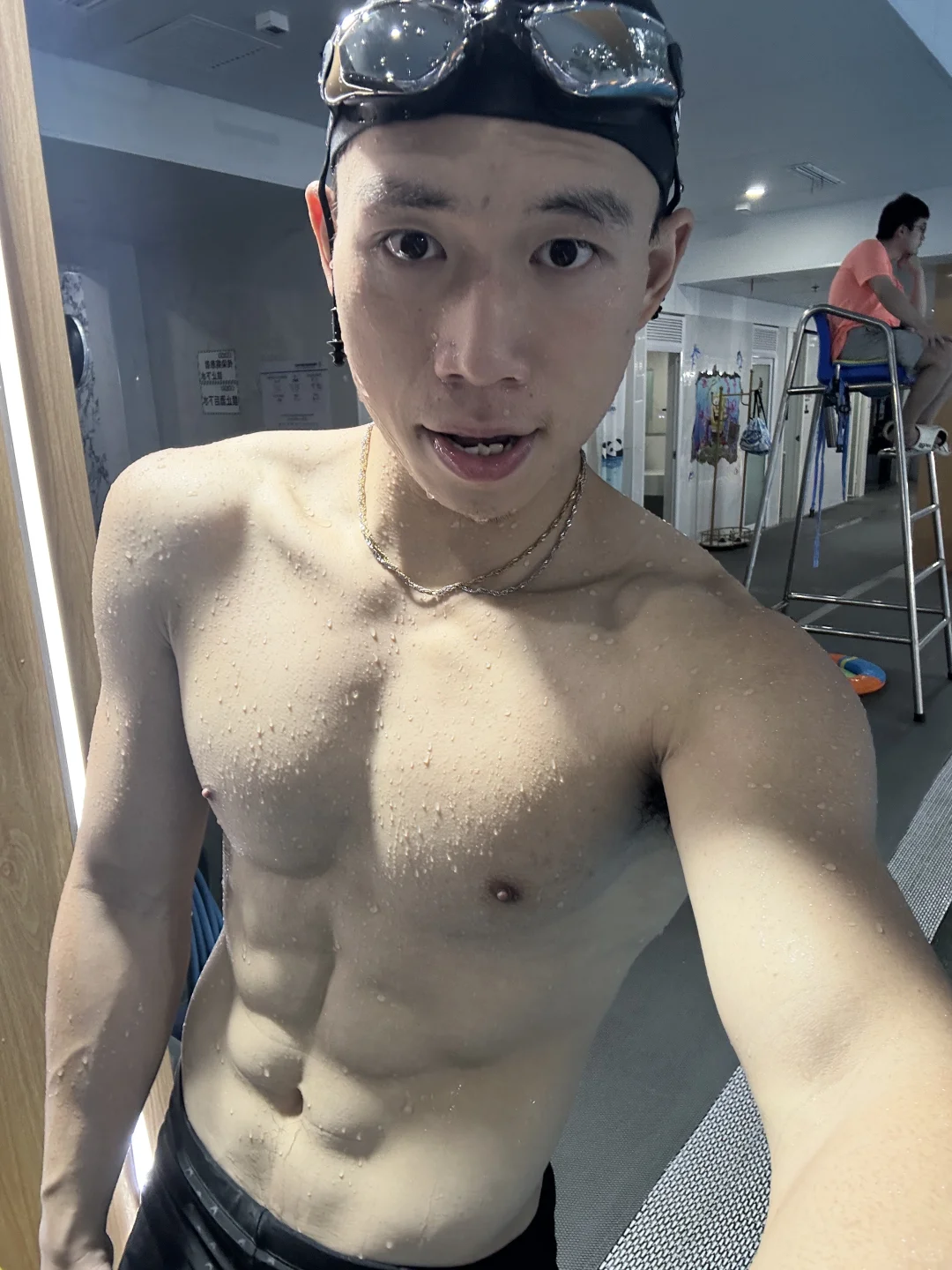 游泳这么拍🏊不是朋友说我都没反应过来