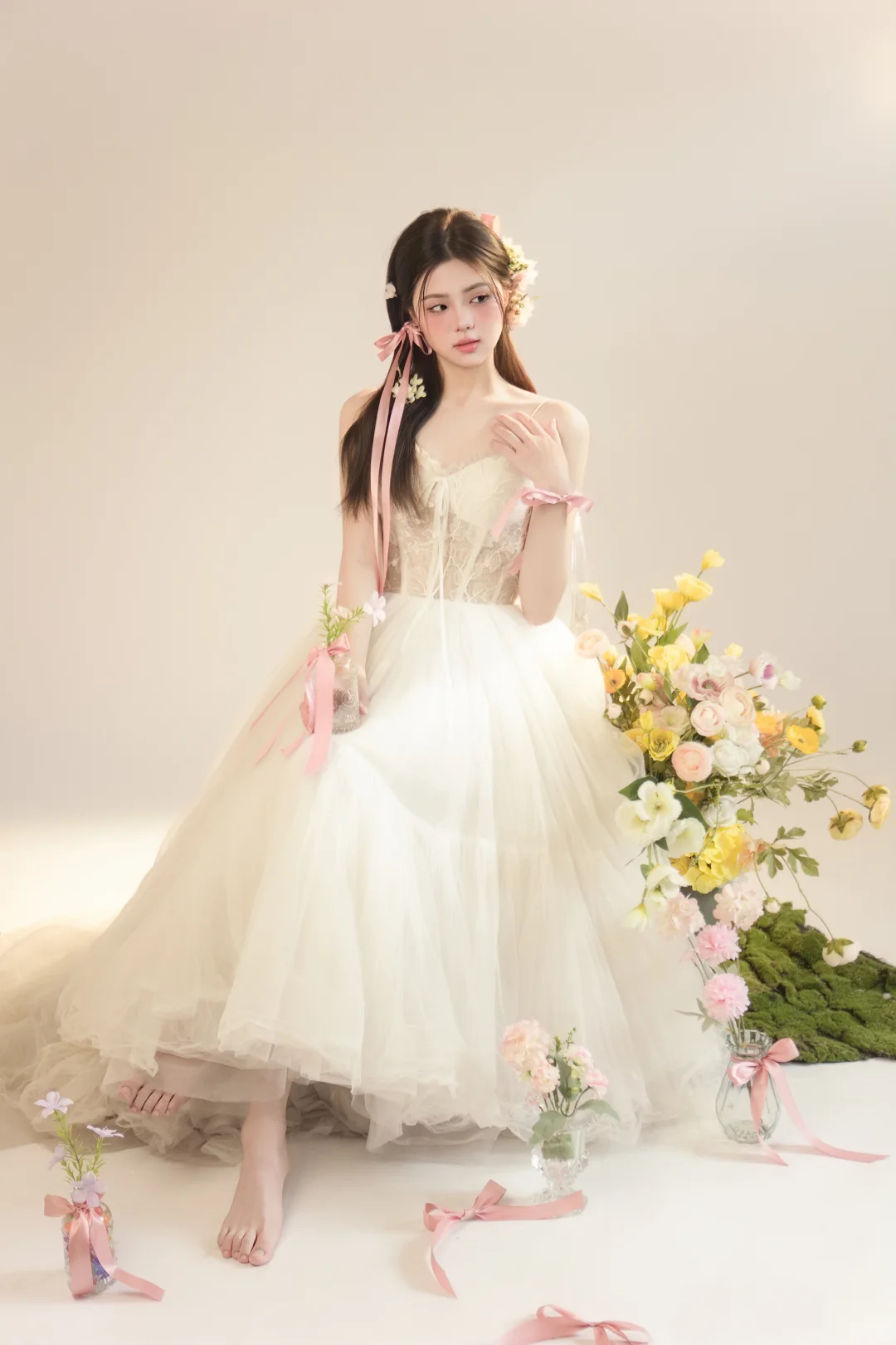 少女的浪漫里夹杂着花语🪅甜度满分🌸